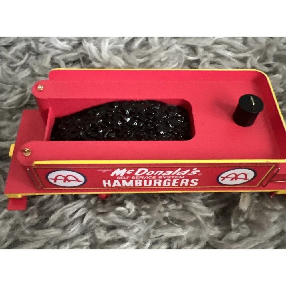 VTG Bachman Hawthorne Village Mcdonalds 50th Anniversary Train Set*Untested READ